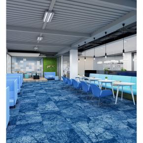 Customize Office Nylon Printed Carpet Tiles -YNCT08